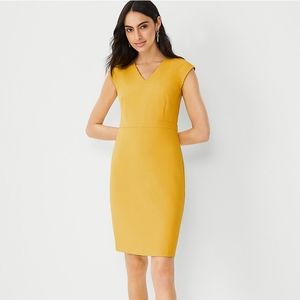 Ann Taylor Double V Sheath Dress